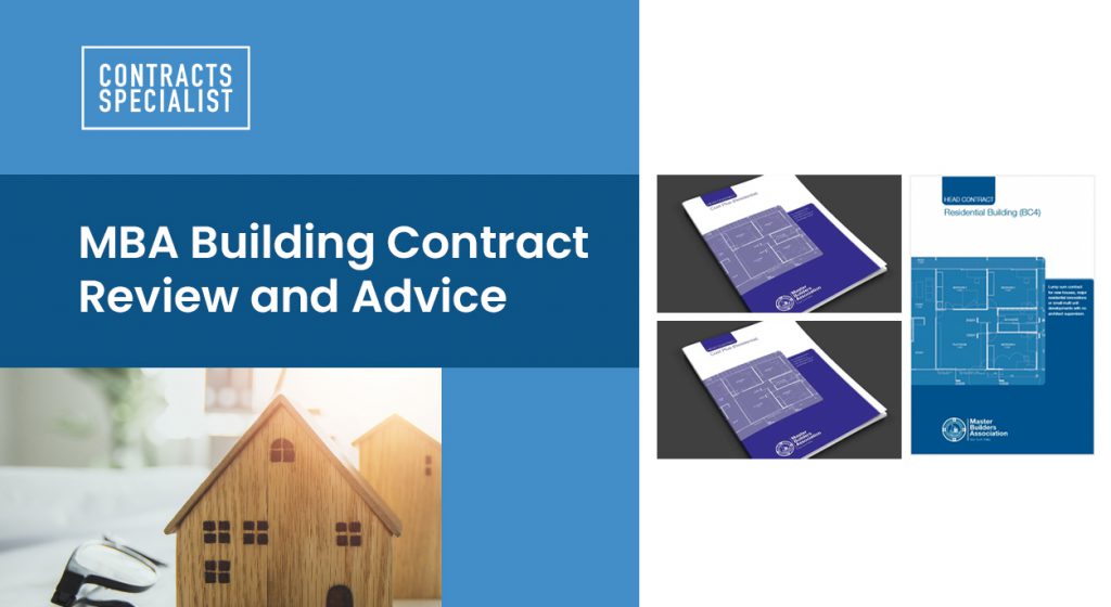 What Is A Master Builders Building Contracts? | Contracts Specialists